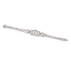 Patek Philippe Art Deco Diamond Wristwatch