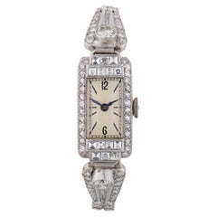 Patek Philippe Art Deco Diamant-Armbanduhr