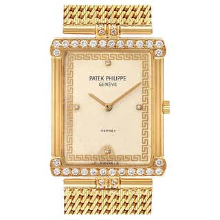 Patek Philippe Gondolo 18k Yellow Gold MOP Diamond Ladies Watch 4825 ...