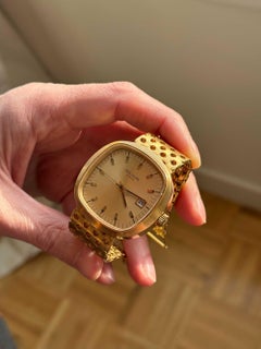 Patek Philippe Beta 21 18k Yellow Gold Quartz Watch