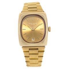 Retro Patek Philippe Beta 21 3603 1 in yellow gold 37mm Quartz watch