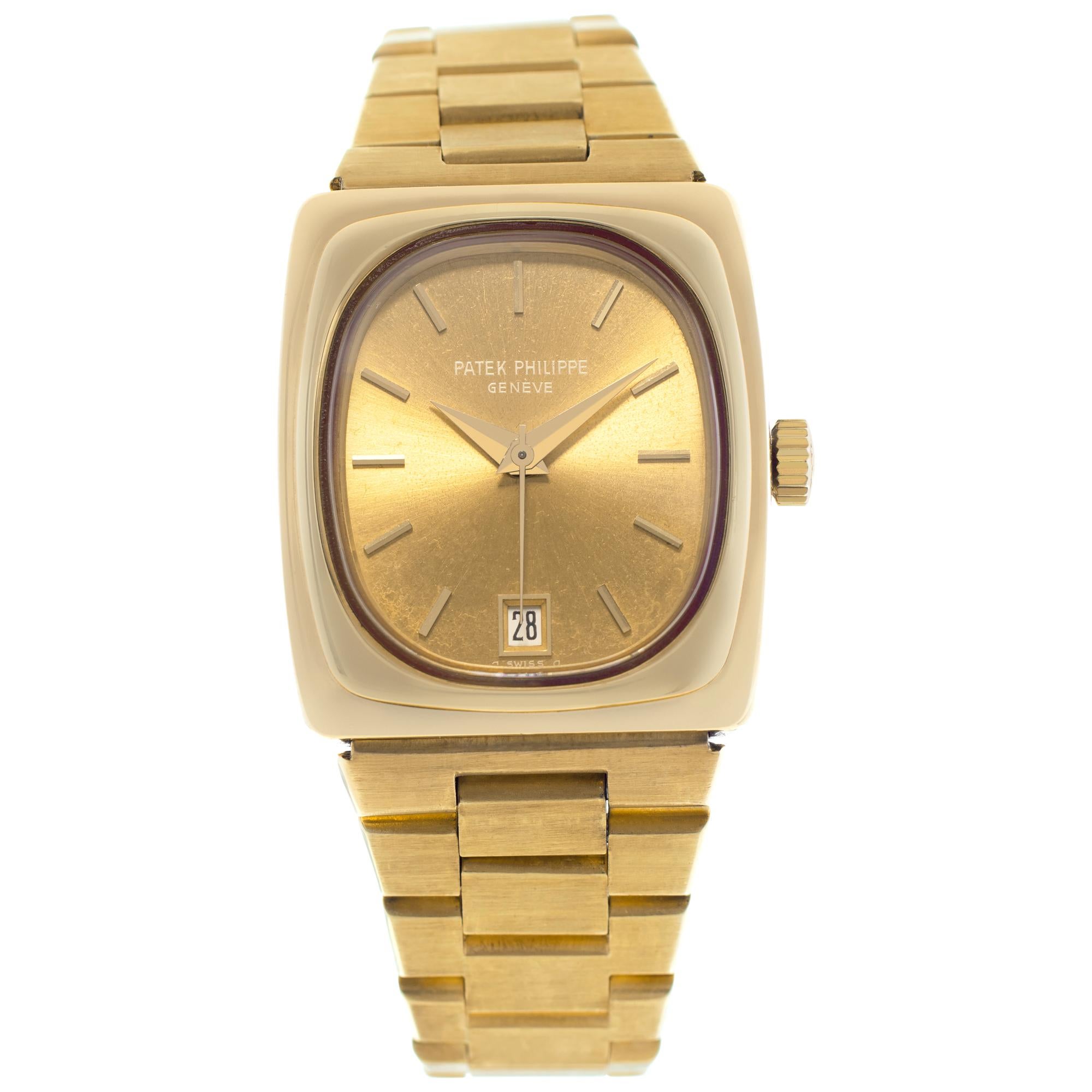 Patek Philippe Beta 21 Yellow Gold Wristwatch Ref 3603 1