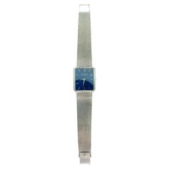 Patek Philippe Blue Dial With Extract Manual Watch 18k White Gold 3799-1 Men’s