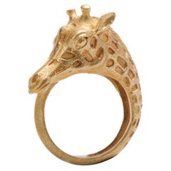 Patek Philippe By Gilbert Albert Giraffe Ring Circa 1960