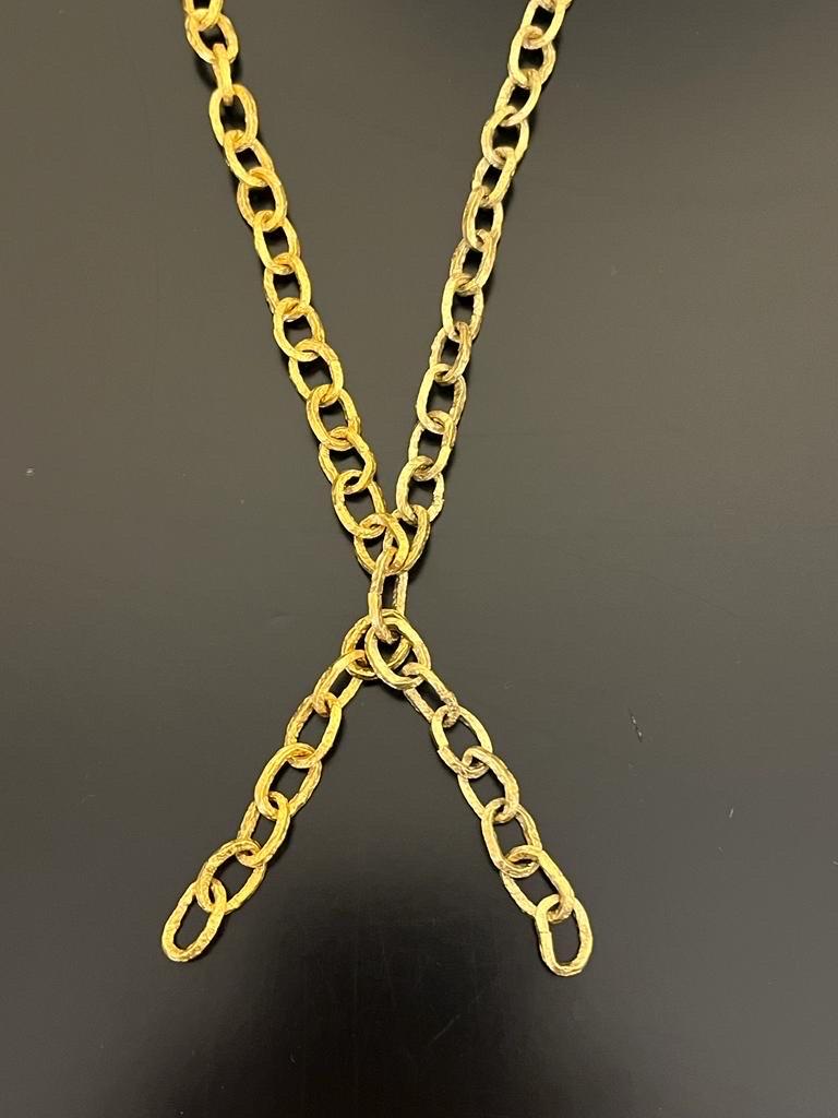 Patek Philippe by Jean Lurçat 18 Karat Gold Double Rooster Necklace, 1960s 6