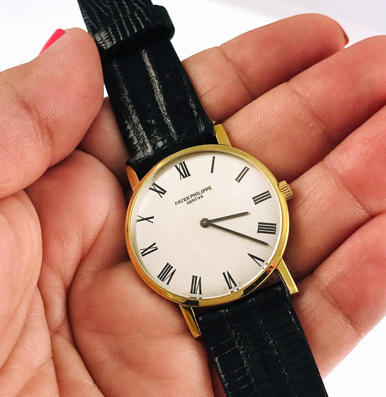 Patek Philippe Calatrava, 18 Jewel Movement Watch For Sale at 1stDibs