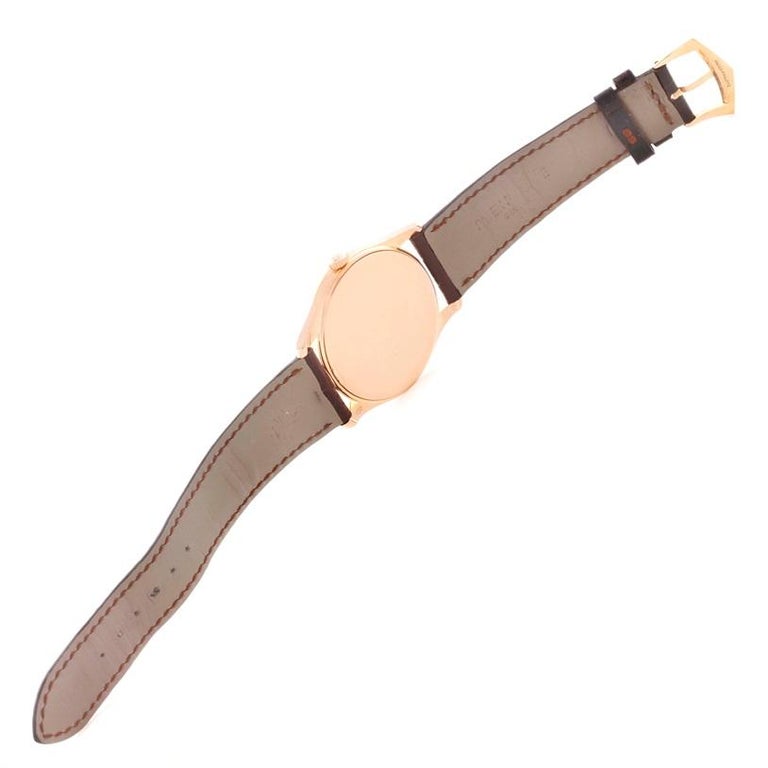 Patek Philippe Calatrava 18 Karat Rose Gold Mechanical Watch 5196r