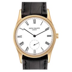 Patek Philippe Calatrava 18 Karat Rose Gold Vintage Watch 3796