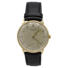 Patek Philippe Calatrava 18 Karat Yellow Gold Reference 3420 Vintage Watch
