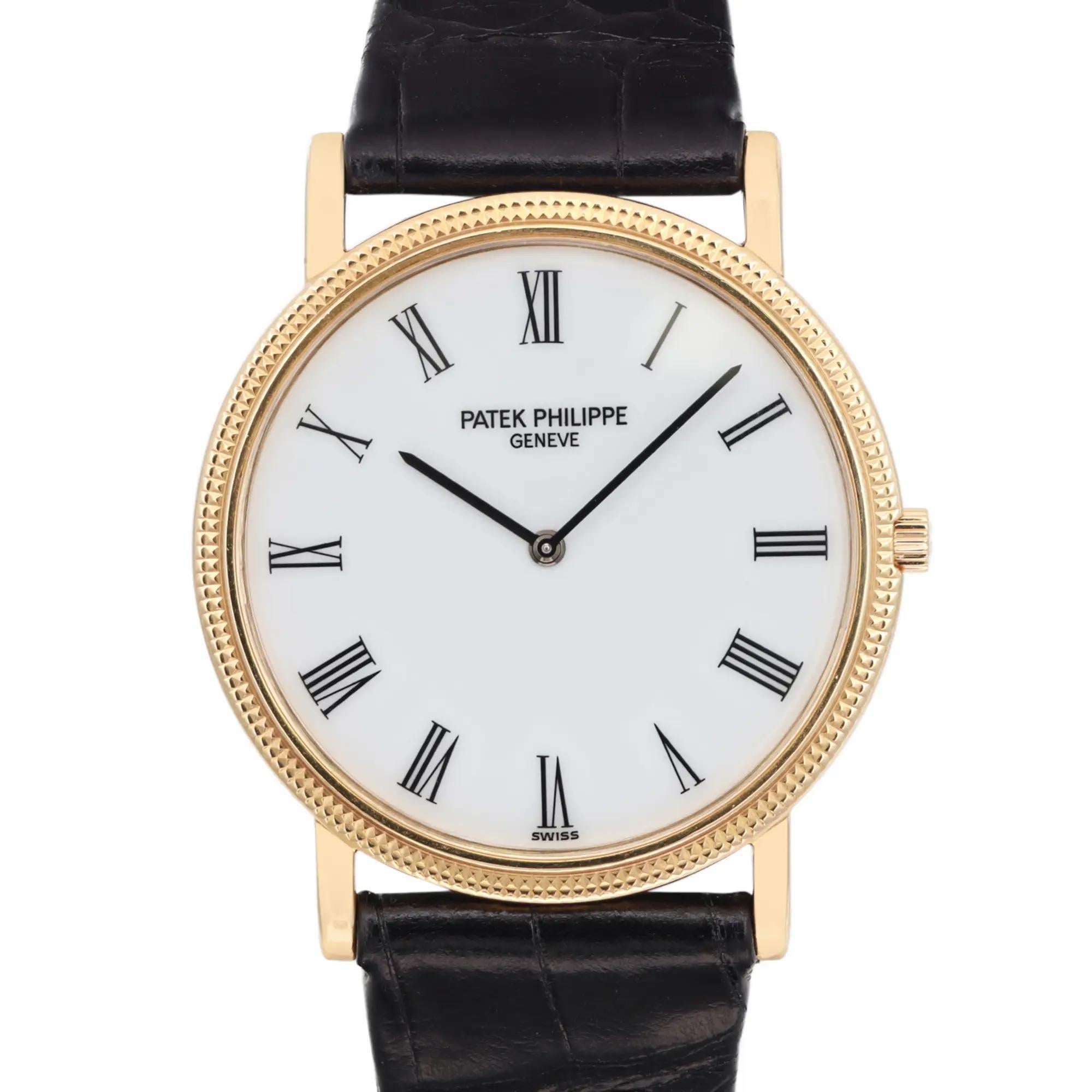 Pre-owned good Condition. Rare Porcelain white dial. the band has no worn signs. Working perfectly. No box and papers.

