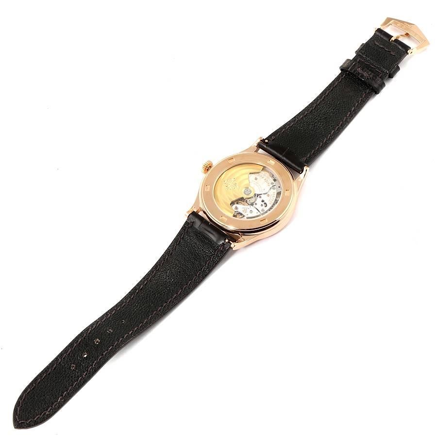 Patek Philippe Calatrava 18k Rose Gold Automatic Mens Watch 5296 For Sale 3