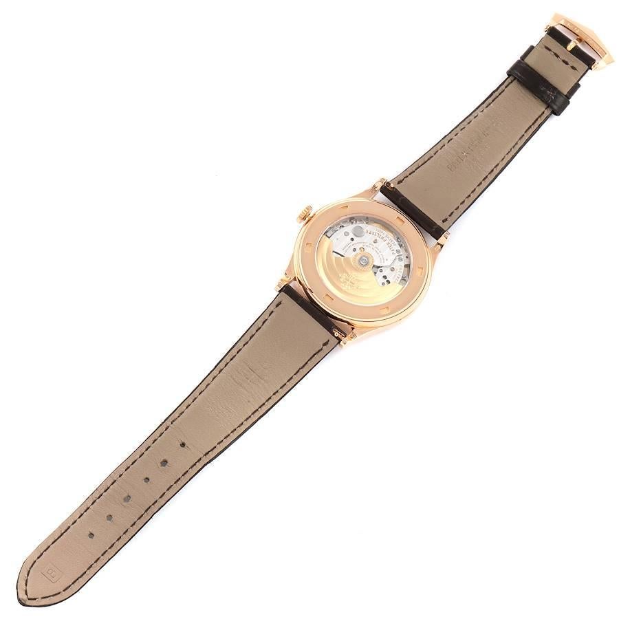 Patek Philippe Calatrava 18k Rose Gold Automatic Mens Watch 5296 For Sale 3