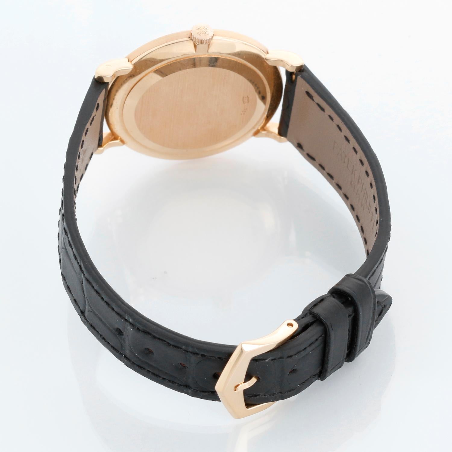 Patek Philippe Calatrava 18k Rose Gold Men's Manual Winding Watch  3919 R (or 39 1