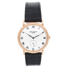 Patek Philippe Calatrava 18k Rose Gold Men's Manual Winding Watch 3919R