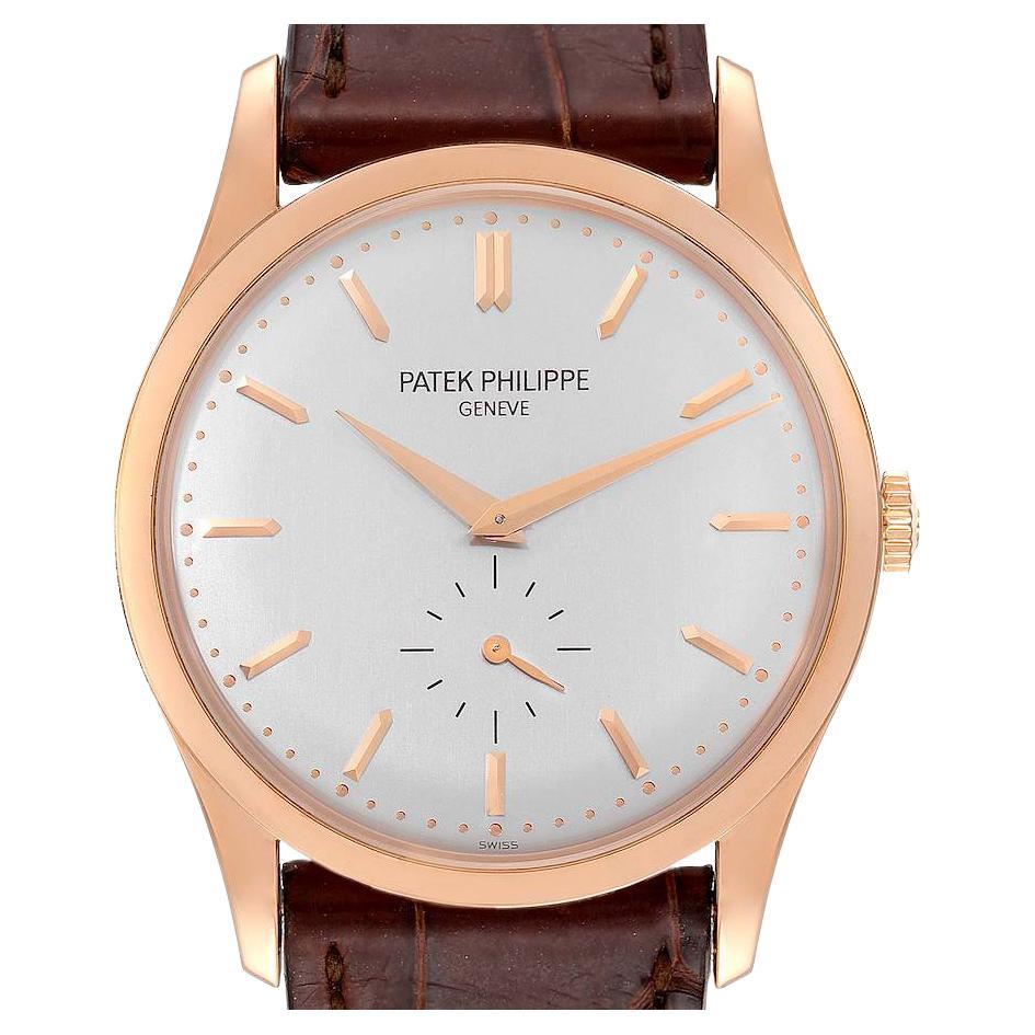 patek philippe calatrava rose gold price