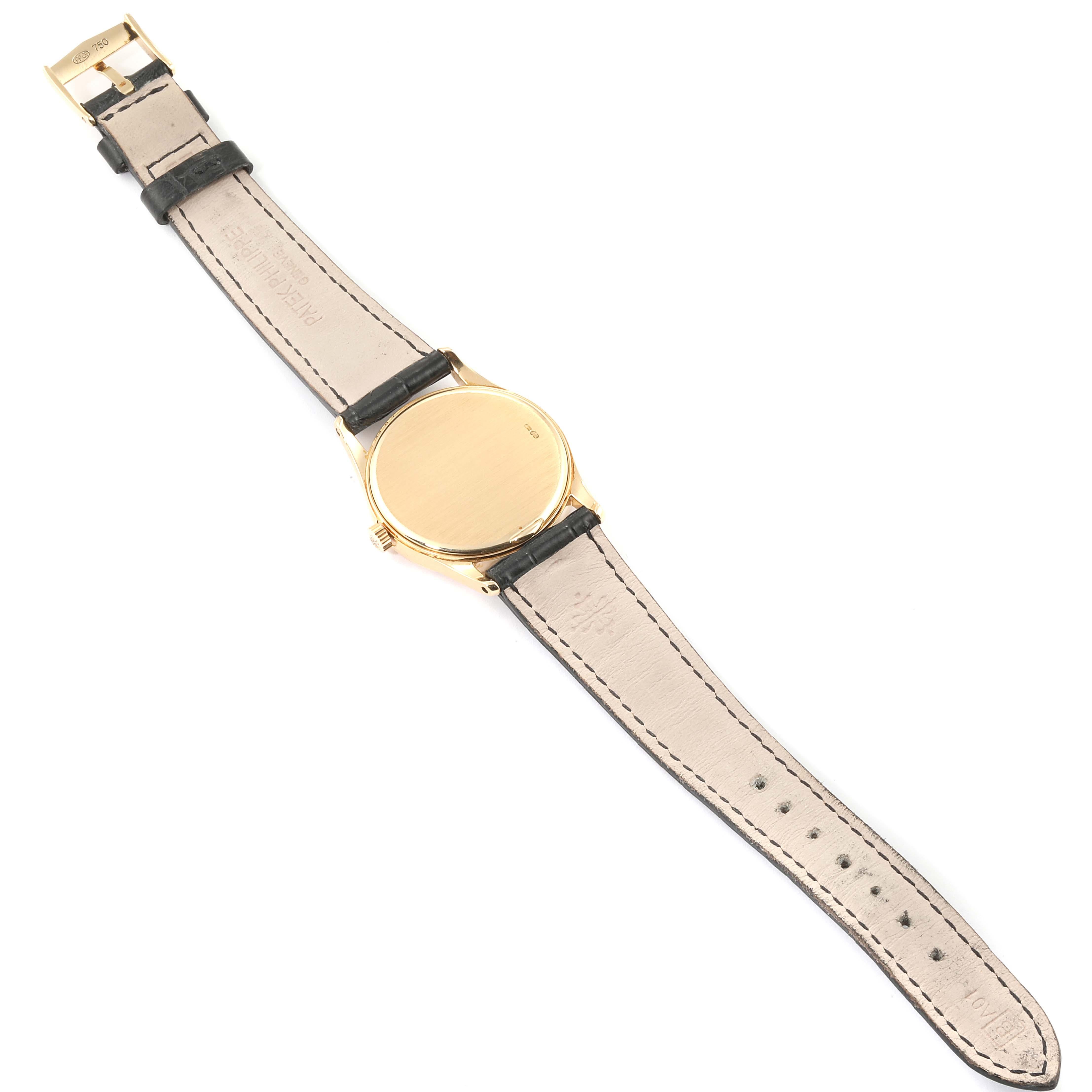 Patek Philippe Calatrava 18 Karat Rose Gold Vintage Watch 3796 For Sale 5