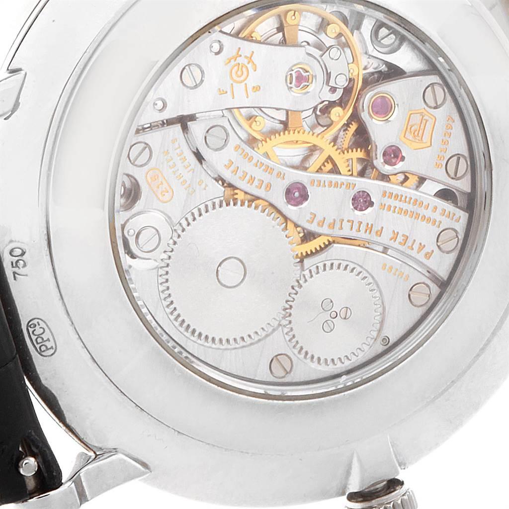 Patek Philippe Calatrava 18 Karat White Gold Automatic Men's Watch 5119 For Sale 1