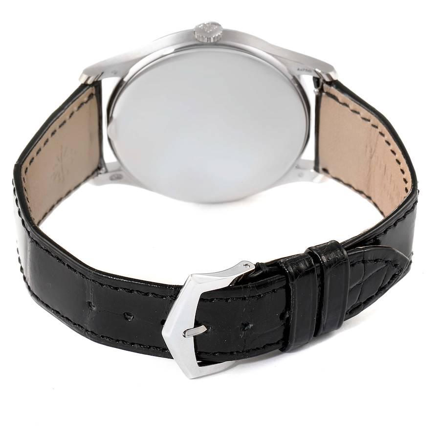 Men's Patek Philippe Calatrava 18k White Gold Mechanical Mens Watch 5196 Unworn For Sale