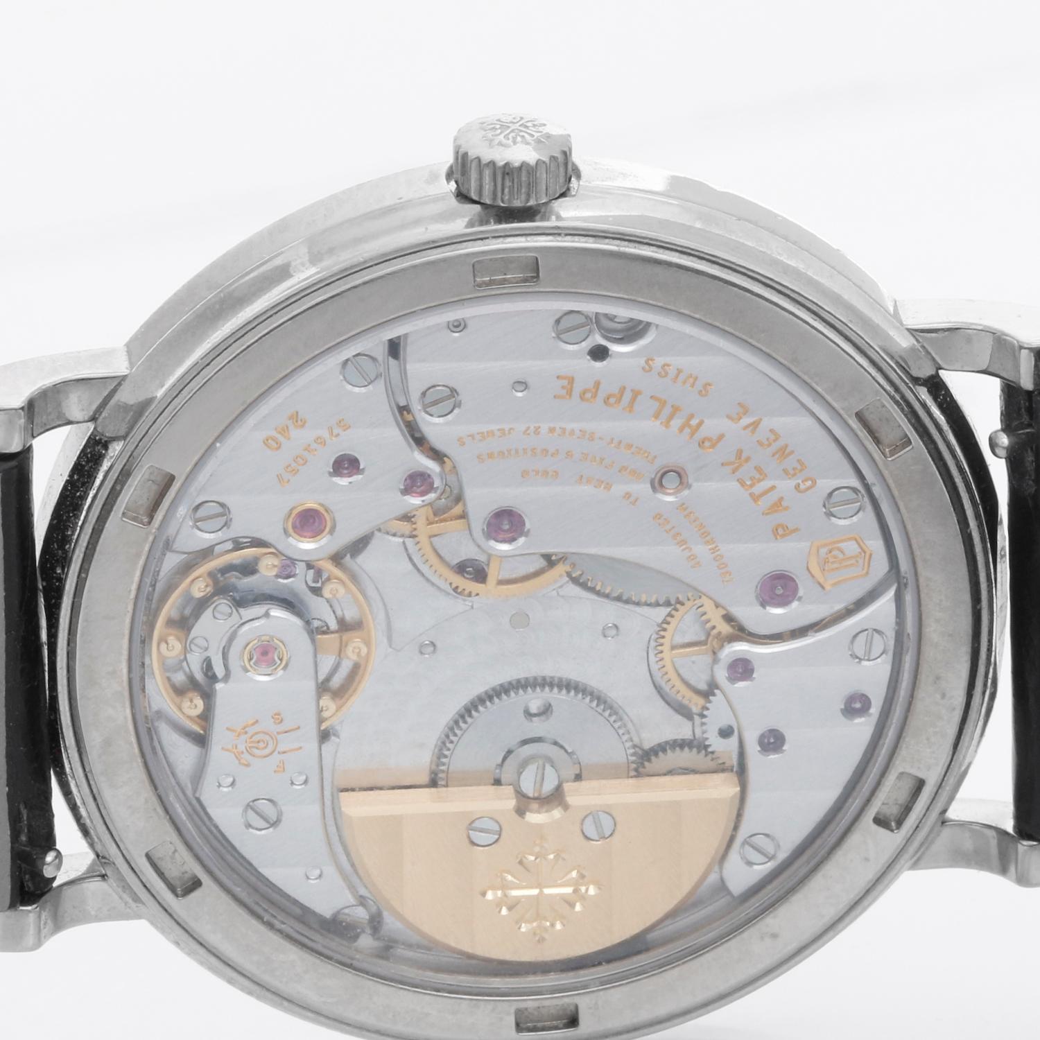 Patek Philippe Calatrava 18k White Gold  Men's Watch 5120G 1