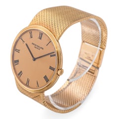 Patek Philippe Calatrava 18k Yellow Gold Hand Wind Men's Watch Ref. 3588