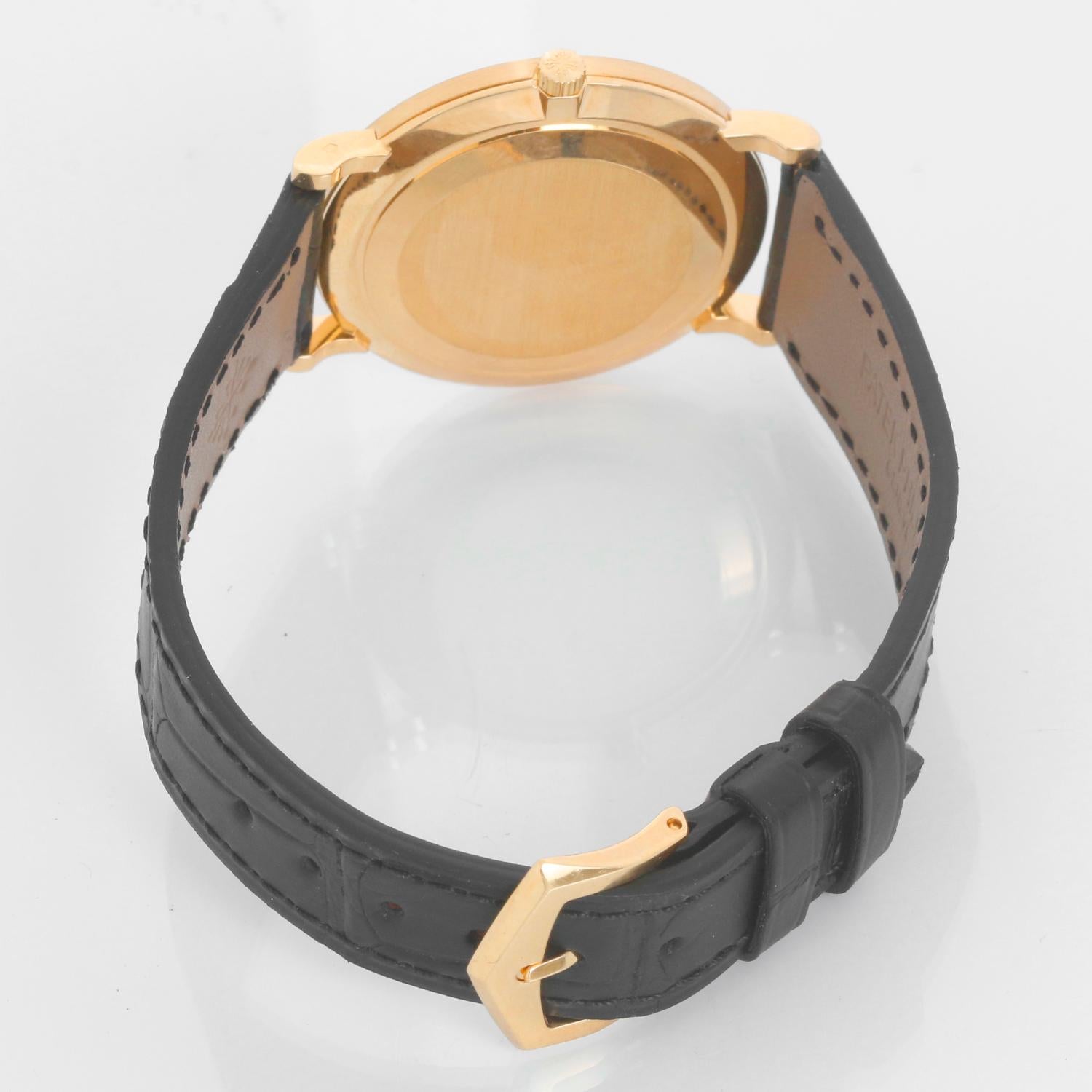 Patek Philippe Calatrava 18k Yellow Gold Men's Manual Winding Watch  3919 J(or 3 2