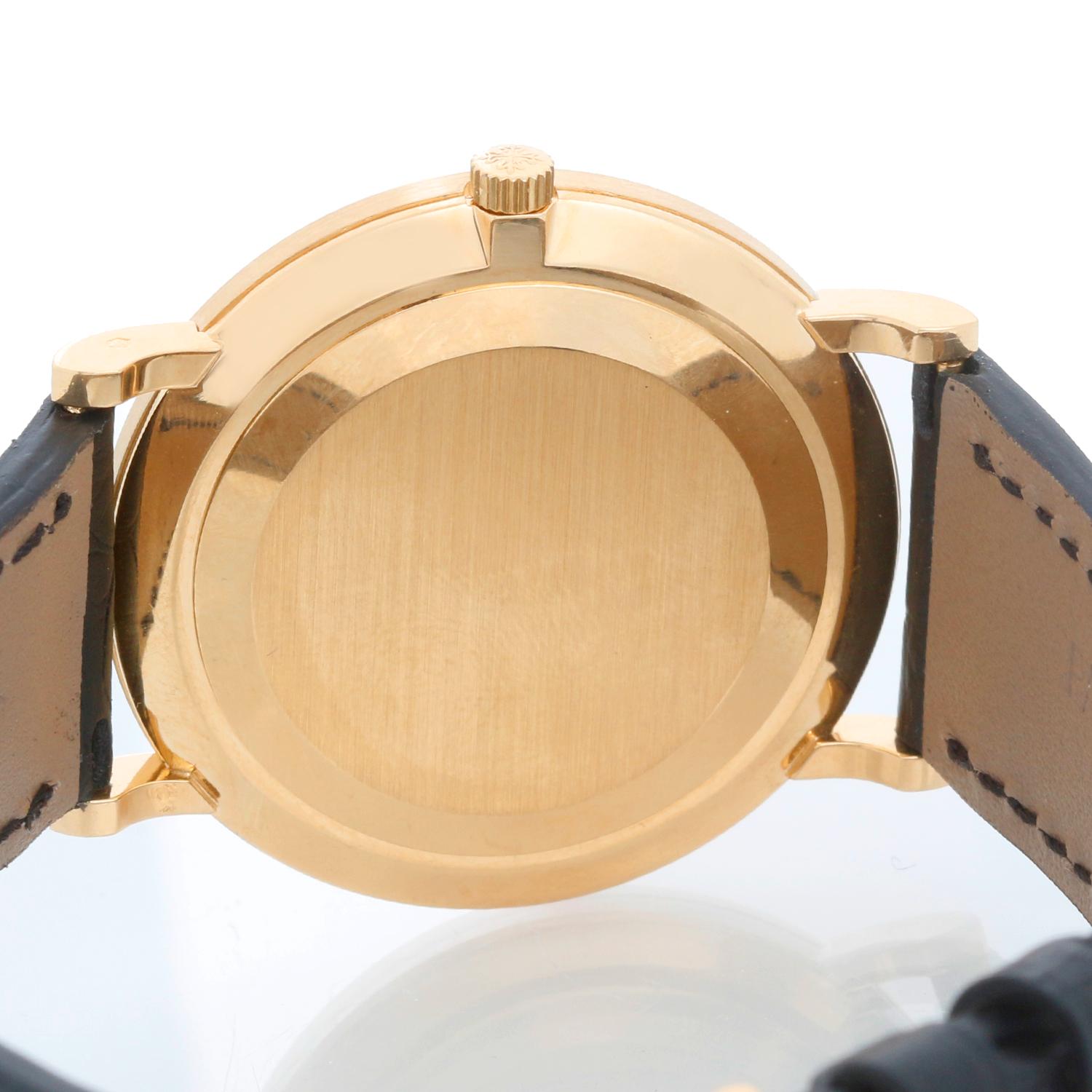 Patek Philippe Calatrava 18k Yellow Gold Men's Manual Winding Watch  3919 J(or 3 3