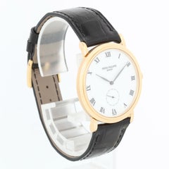 Patek Philippe Calatrava 18k Yellow Gold Men's Watch 3919