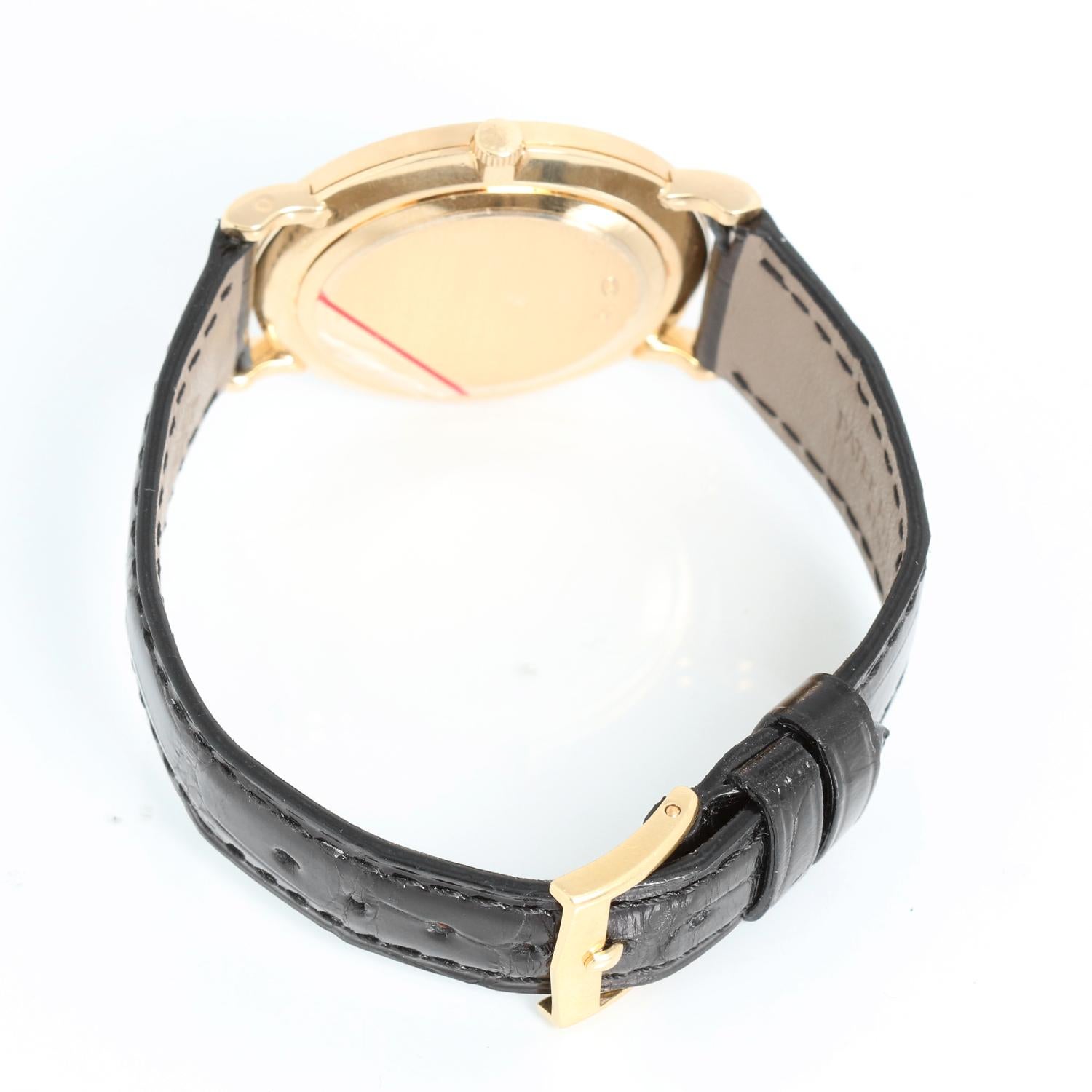 Women's or Men's Patek Philippe Calatrava 18k Yellow Gold Men's Watch 3919