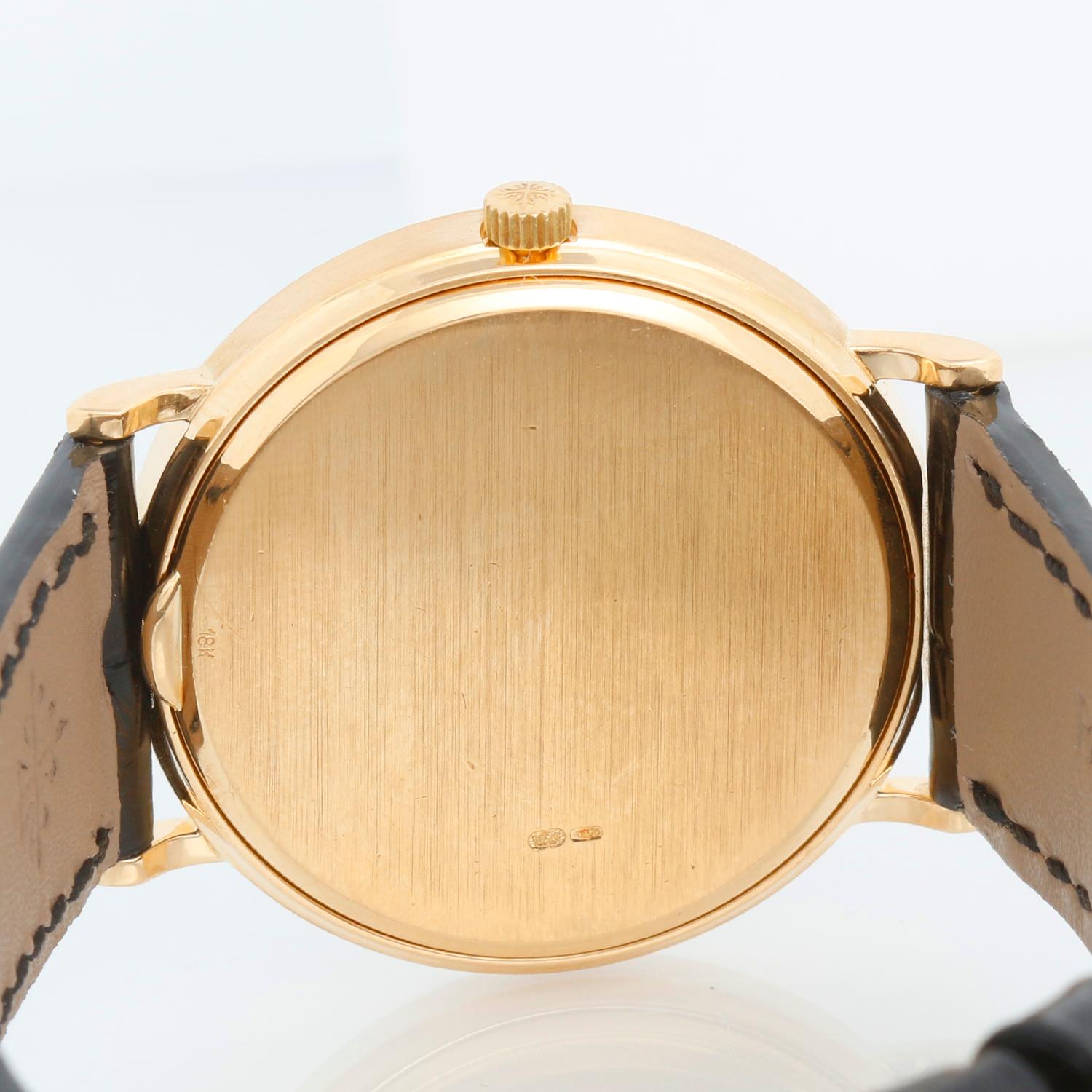 Patek Philippe Calatrava 18k Yellow Gold Men's Watch 3954 2