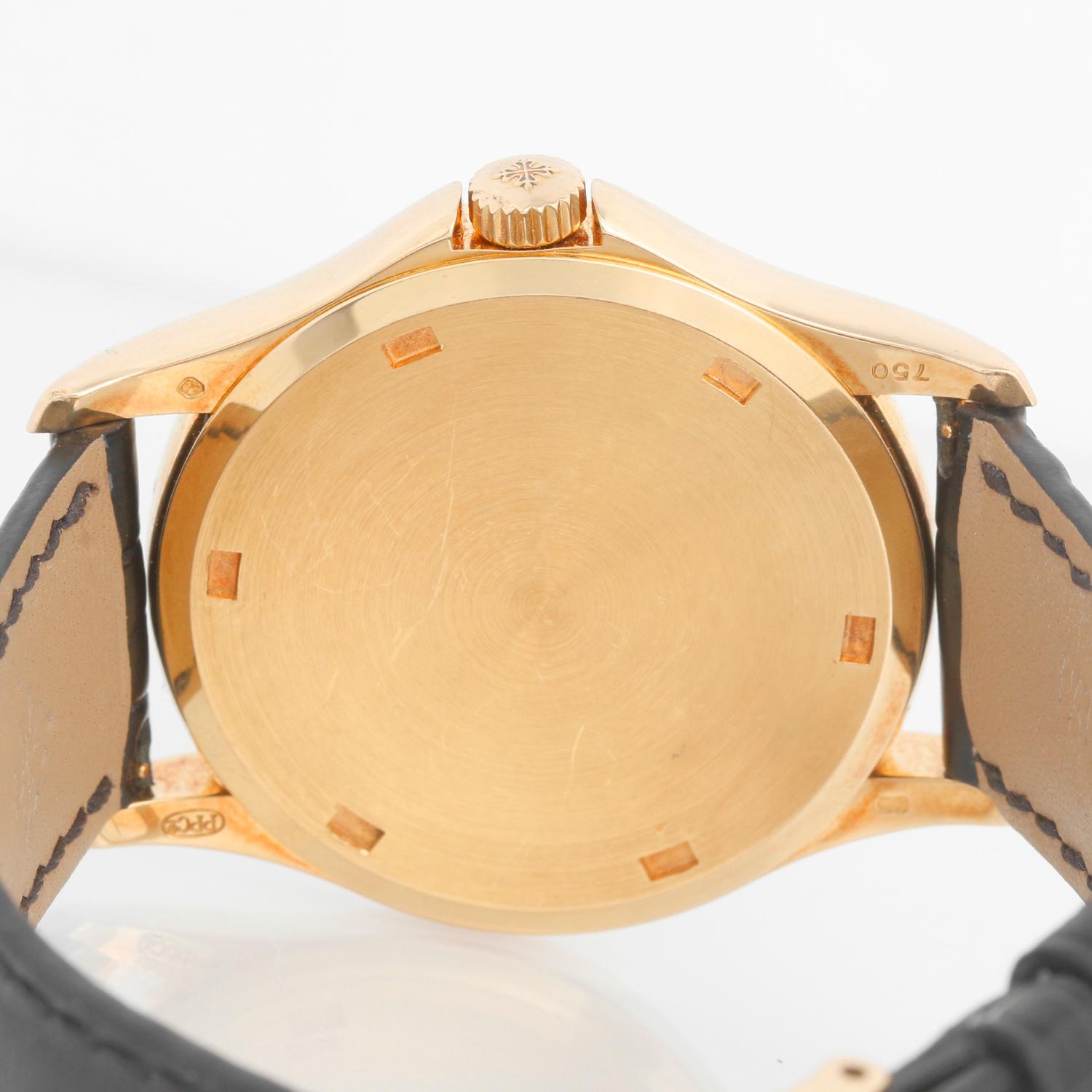 Patek Philippe Calatrava 18k Yellow Gold Men's Watch 5115 J (or 5115J) 2