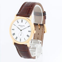 Patek Philippe Calatrava 18k Yellow Gold Men's Watch  5119-J (or 5119J-001)