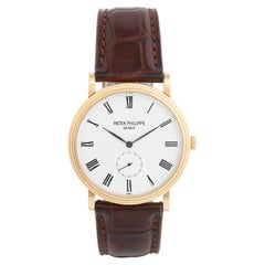 Patek Philippe Calatrava Montre pour homme en or jaune 18 carats  5119-J (ou 5119J-001)