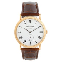 Patek Philippe Calatrava 18k Yellow Gold Men's Watch 5119-J (or 5119J-001)