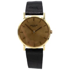 Patek Philippe Calatrava 18 Karat Yellow Gold Reference 3470 Watch