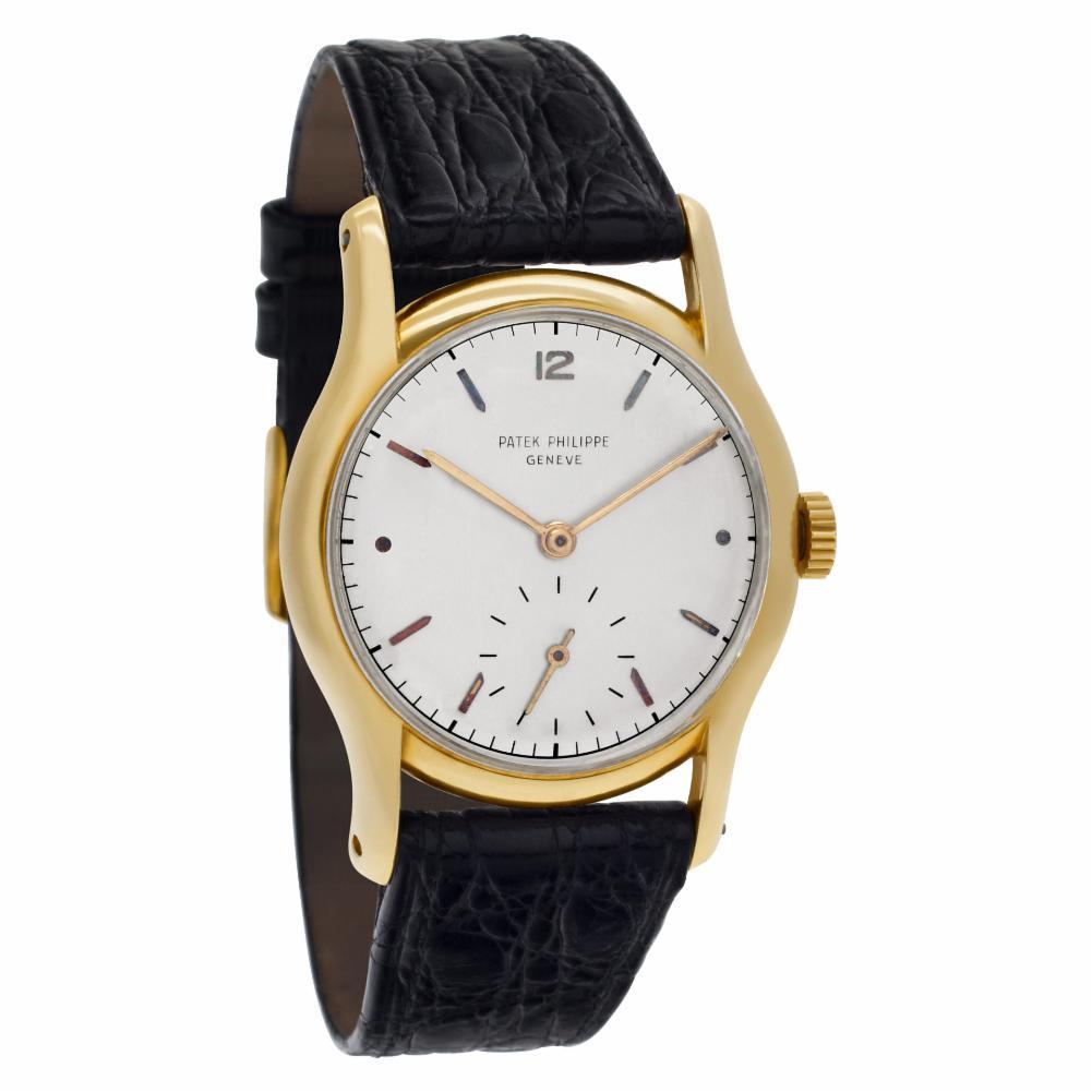 Modern Patek Philippe Calatrava 2406 18 Karat Manual Watch