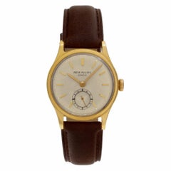 Patek Philippe Calatrava 2451 18 Karat Cream Dial Manual Watch