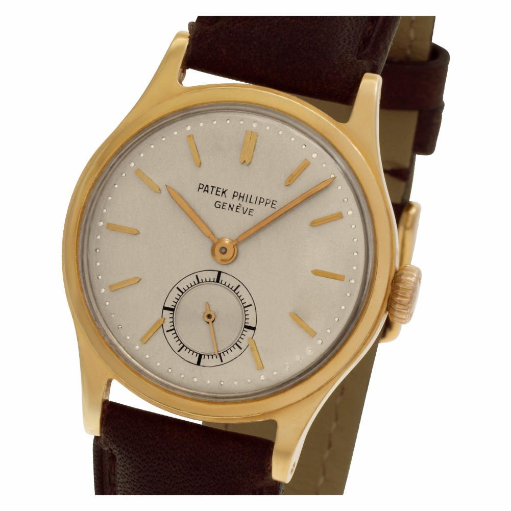 Women's Patek Philippe Calatrava 2451 18 Karat Cream Dial Manual Watch