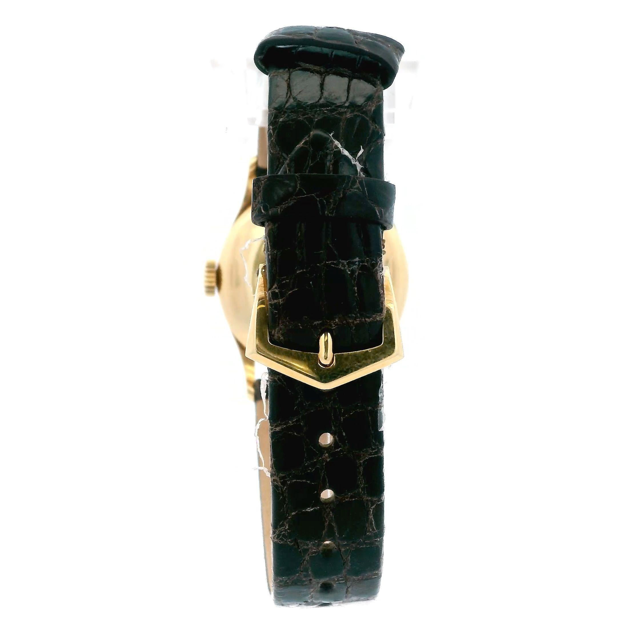 Patek Philippe Calatrava 2457 18K Yellow Gold Vintage Watch For Sale 1