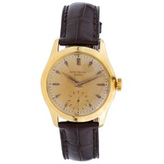 Patek Philippe Calatrava 2532 18 Karat Gold Dial Manual Watch