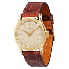 Patek Philippe Calatrava 2555 Unisex-Uhr in Gelbgold in Gelbgold