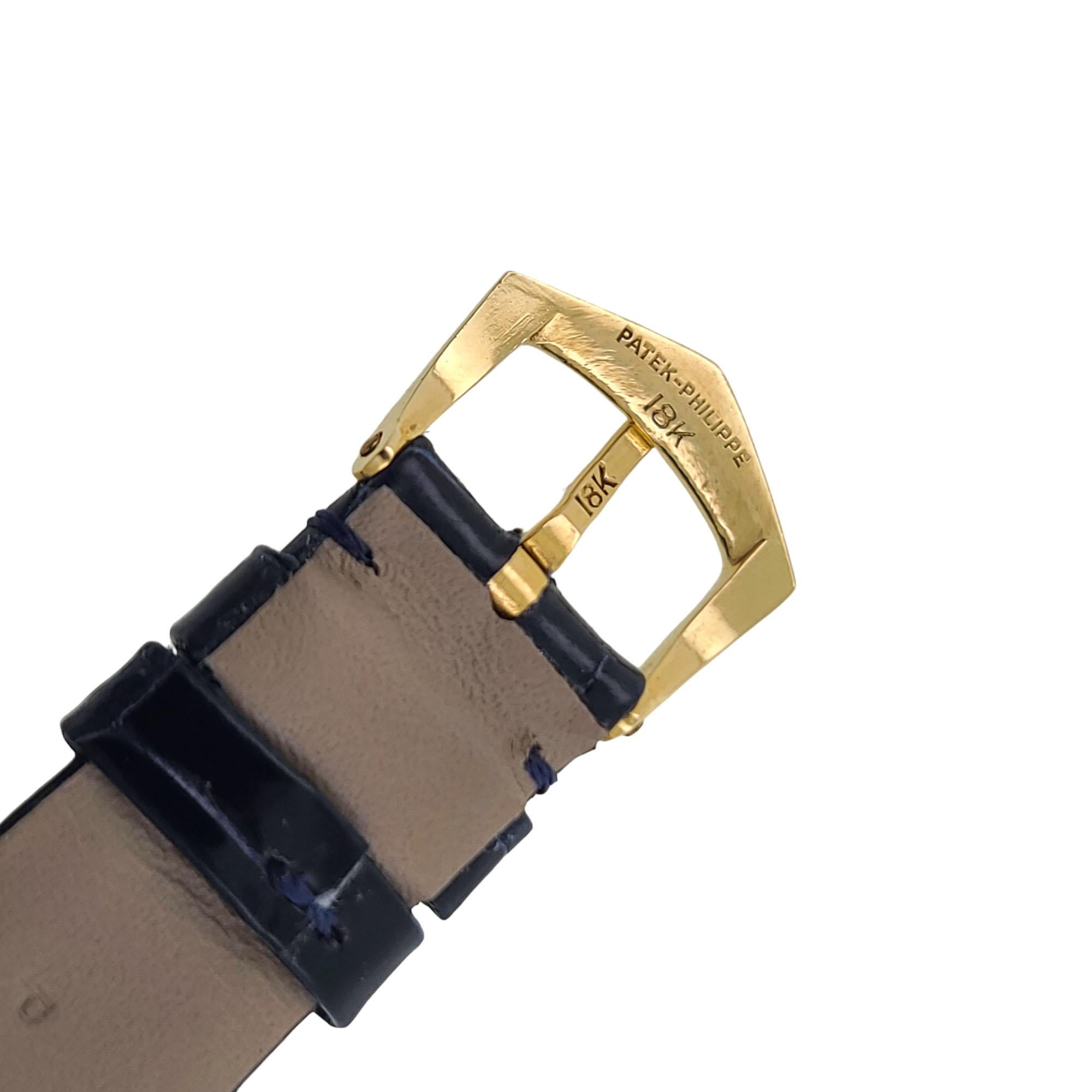 Patek Philippe Calatrava 2591 18k Gold 23-300 Geneva 1950 Ellipse Disco Volante 4