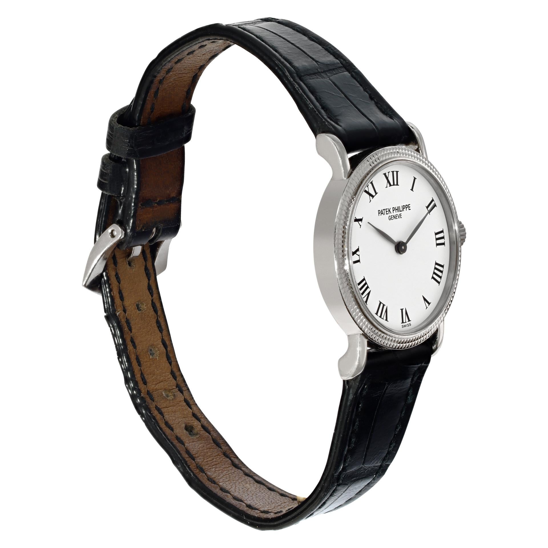 Patek Philippe Calatrava 25mm 4809G In Excellent Condition In Surfside, FL