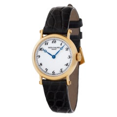 Patek Philippe Calatrava in 18K Yellow Gold Wristwatch Ref. 4860