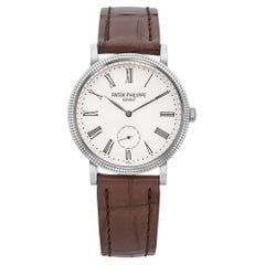 Patek Philippe Calatrava 31mm 18K Weißgold Graues Zifferblatt Unisex-Uhr 7119G-001