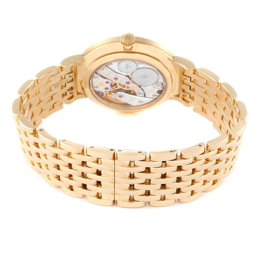 Damenuhr 7119 von Patek Philippe Calatrava aus Gelbgold im Angebot 5