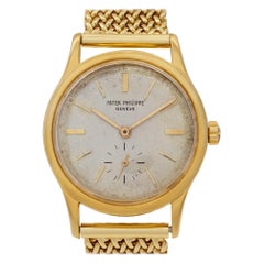 Patek Philippe Calatrava 3403, Grey Dial, Certified and Warranty