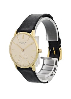 Patek Philippe Calatrava 3420 18 Karat Yellow Gold Men's Watch Archive Papers