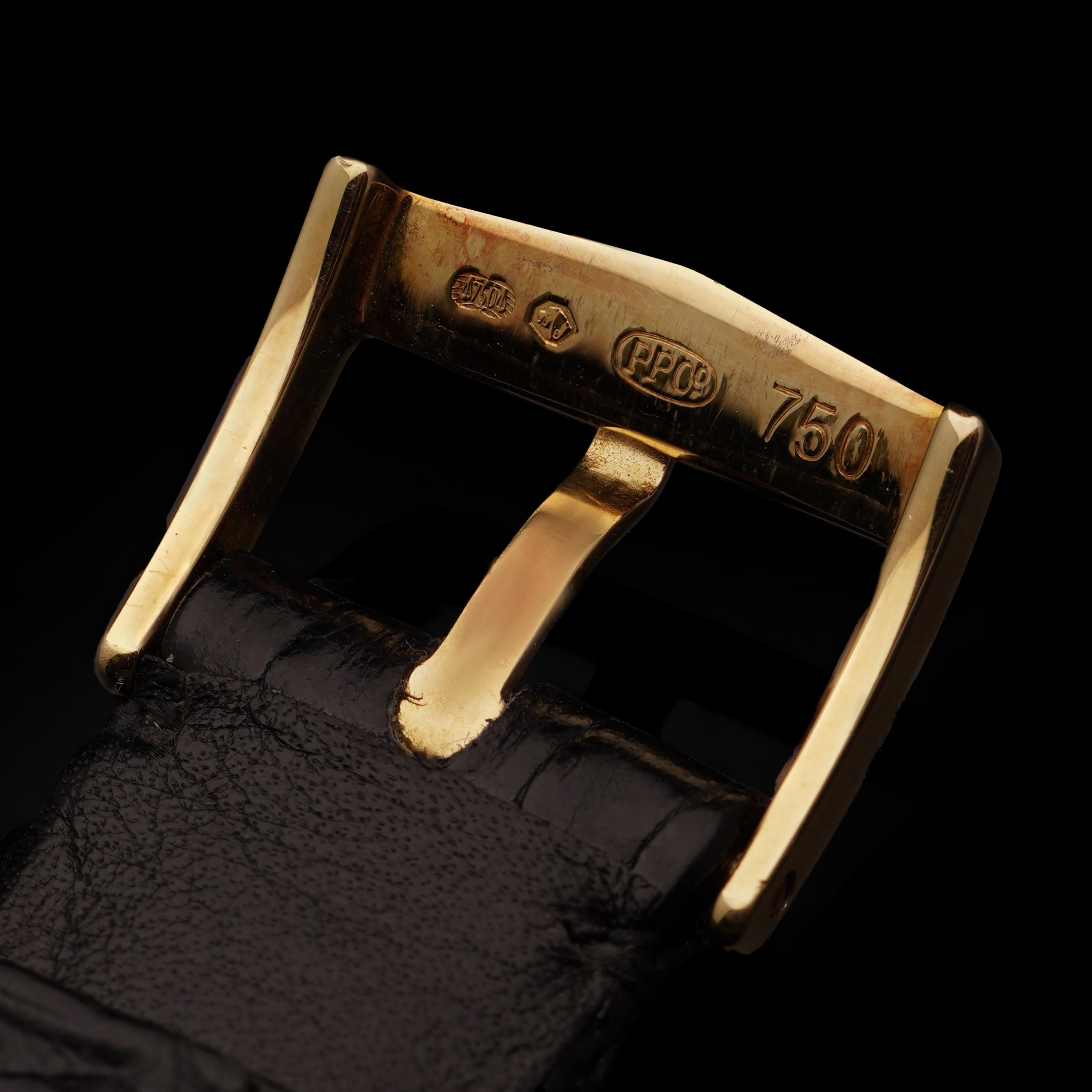 Patek Philippe - Calatrava - 3445 - 1971 - 18KT Gold Automatic, with papers. For Sale 8