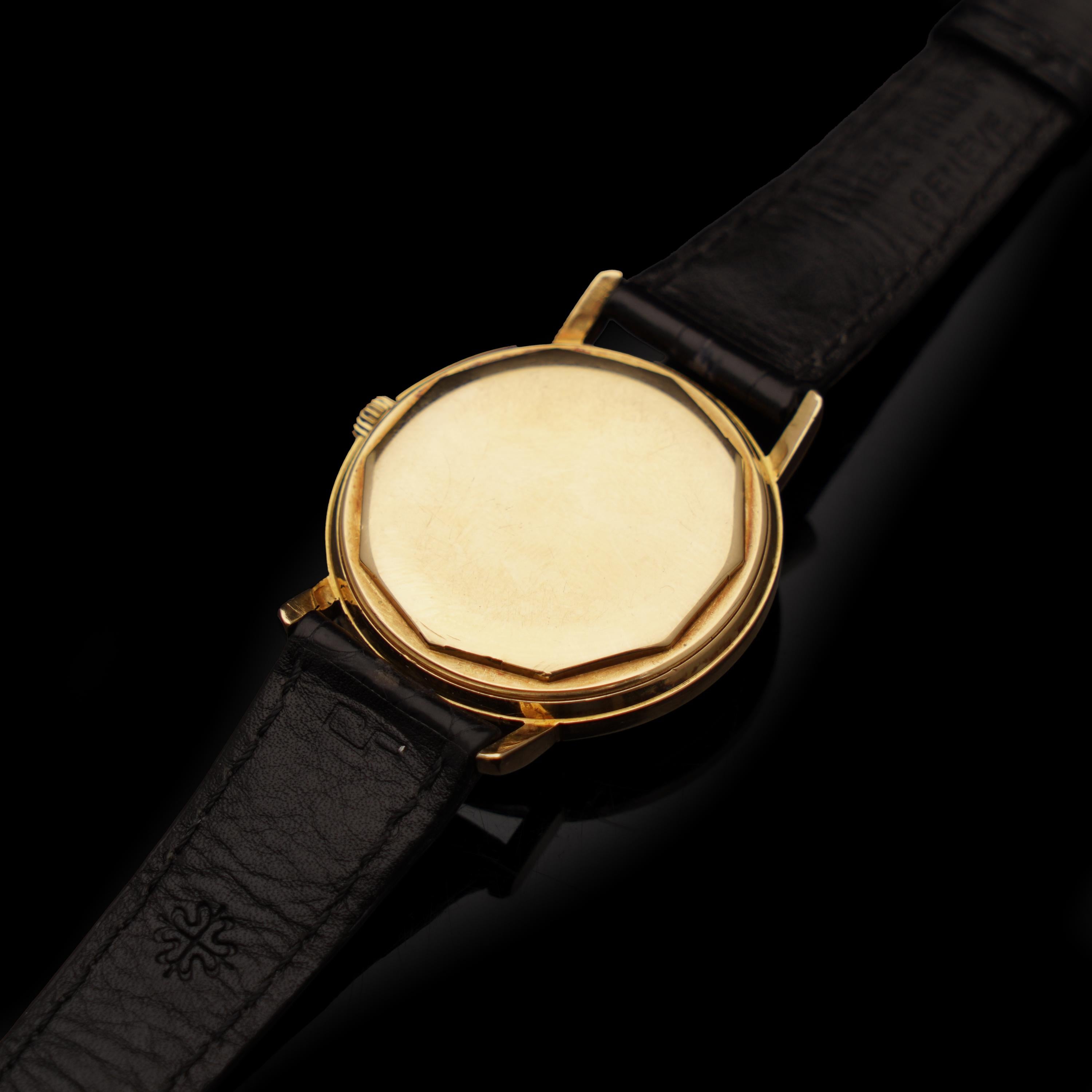 Patek Philippe - Calatrava - 3445 - 1971 - 18KT Gold Automatic, with papers. For Sale 10