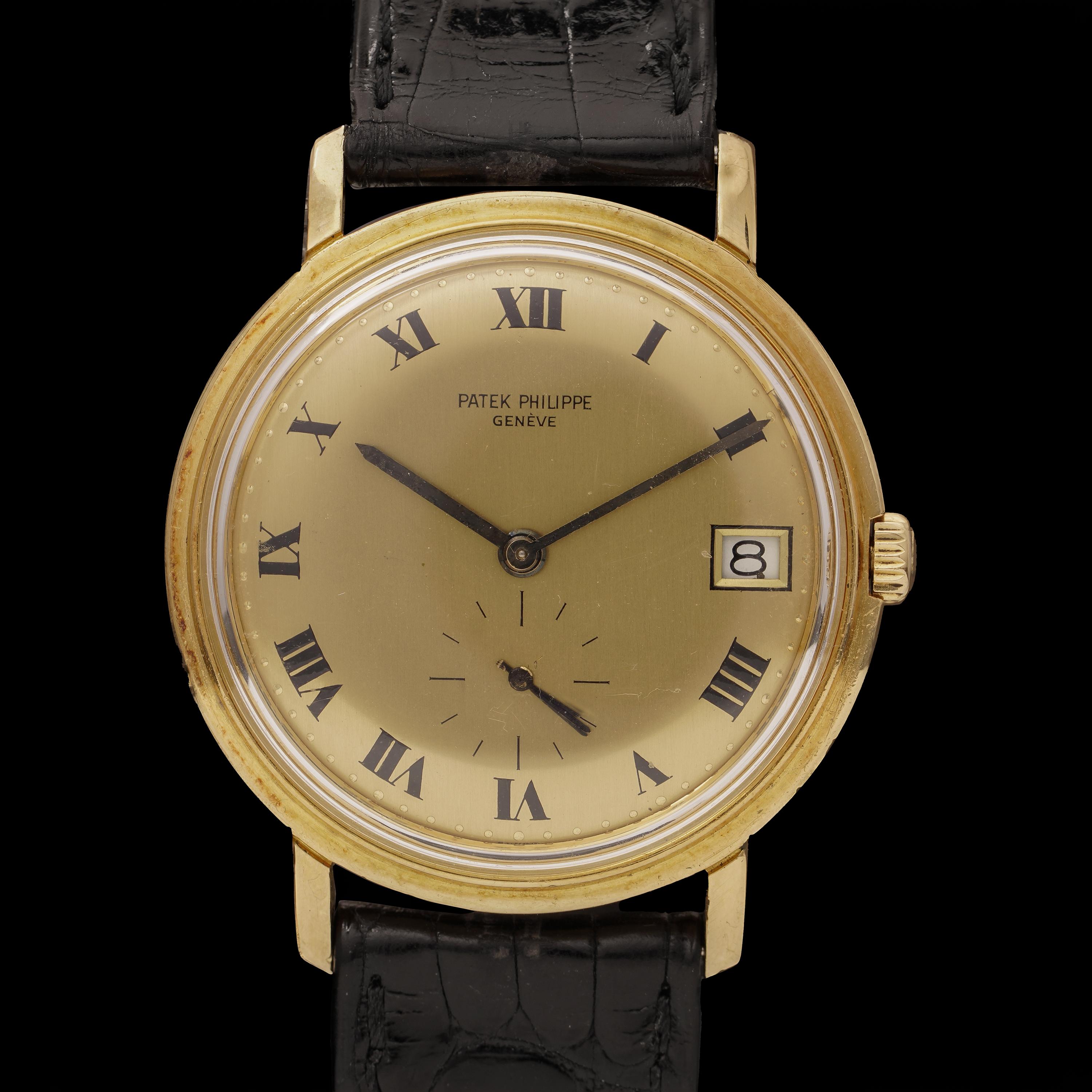 Men's Patek Philippe - Calatrava - 3445 - 1971 - 18KT Gold Automatic, with papers. For Sale